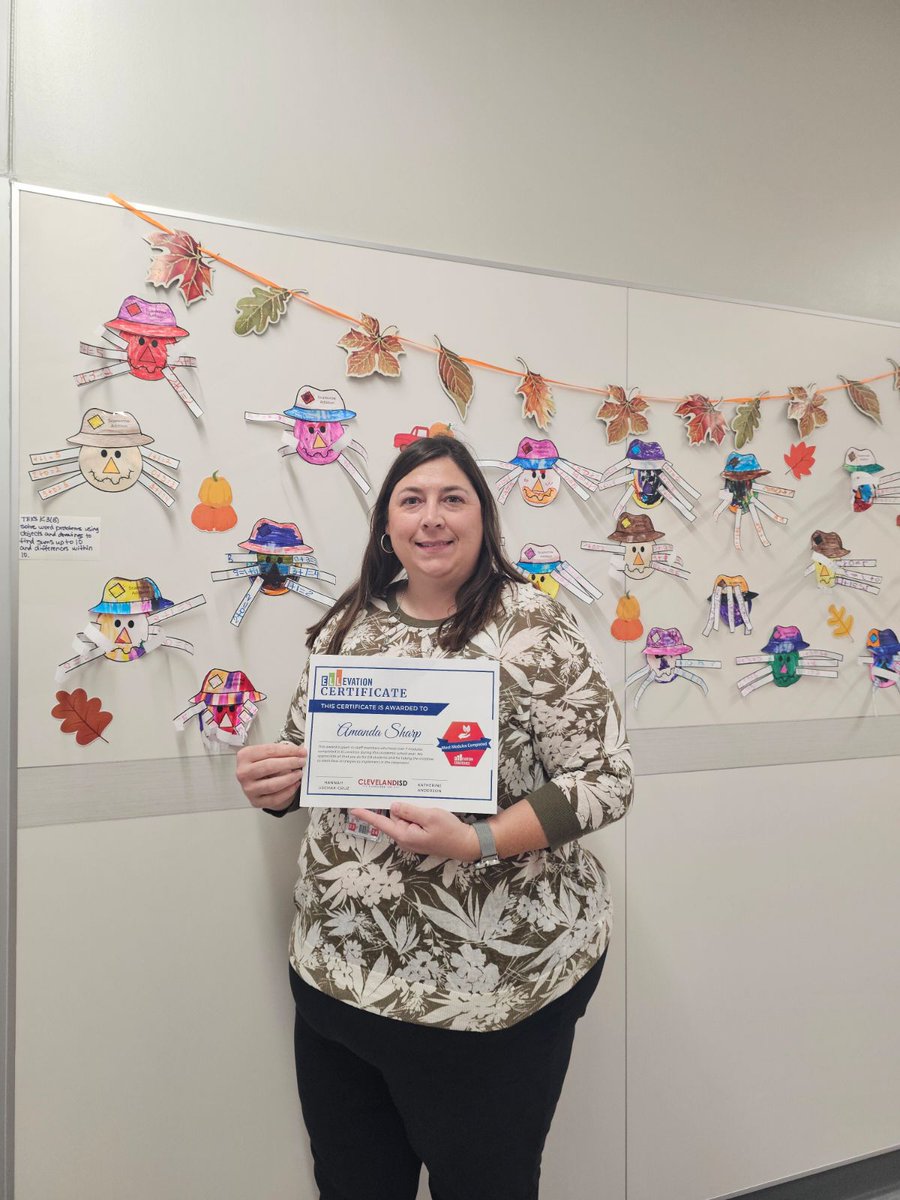CISDDualESL's tweet image. Congratulations to Ms. Sharp at Santa Fe Elementary for completing 7 or more modules in ELLevation this academic year. Thank you for all that you do to support our EBs!
#Ellevation #ELLevationed