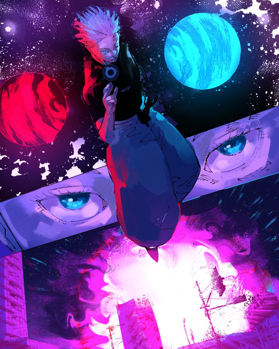 Gojo Coloring commission 

#jjk #jujutsukaisen #呪術廻戦