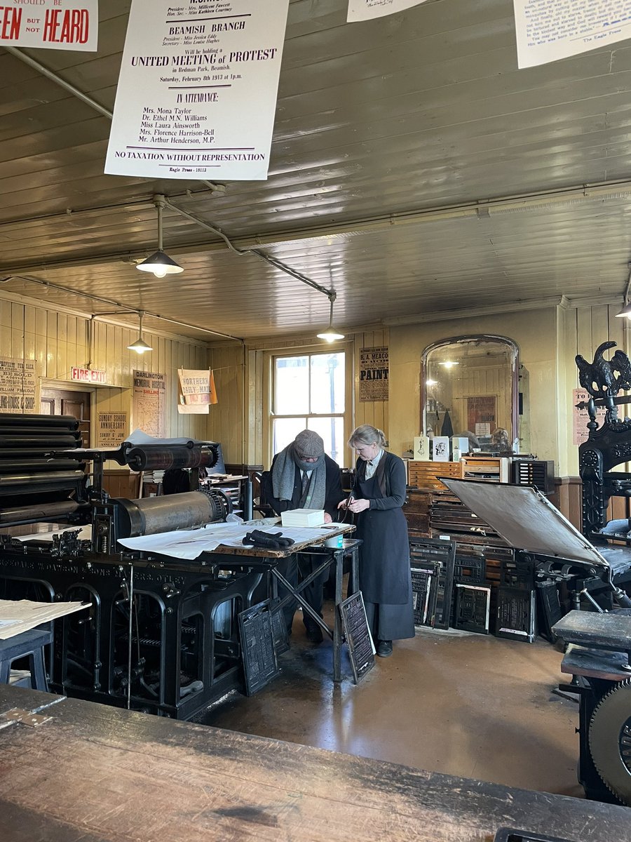 A fantastic day spent at <a href="/Beamish_Museum/">Beamish Museum</a> exploring the history of the North East. Thank you to all the brilliant engagers who helped bring the exhibits to life!