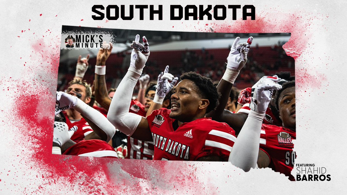 𝗦𝗵𝗮𝗵𝗶𝗱 𝗕𝗮𝗿𝗿𝗼𝘀 just needed a chance to play at the D1 level. USD provided that opportunity and he is making the most of it. Find out how Barros traveled from Philadelphia➡️Massachusetts➡️Vermillion.

🔗yote.us/47tJYEC

#WeAreSouthDakota x #GoYotes🐾
