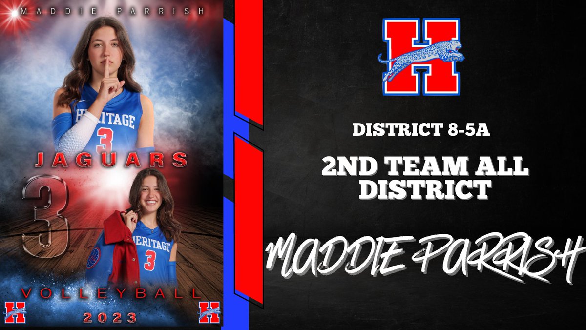 jaguarvball's tweet photo. Congrats to our 1st Team All District and 2nd Team All District in District 8-5A 🏐🐆❤️ https://t.co/WKryqtQY8c