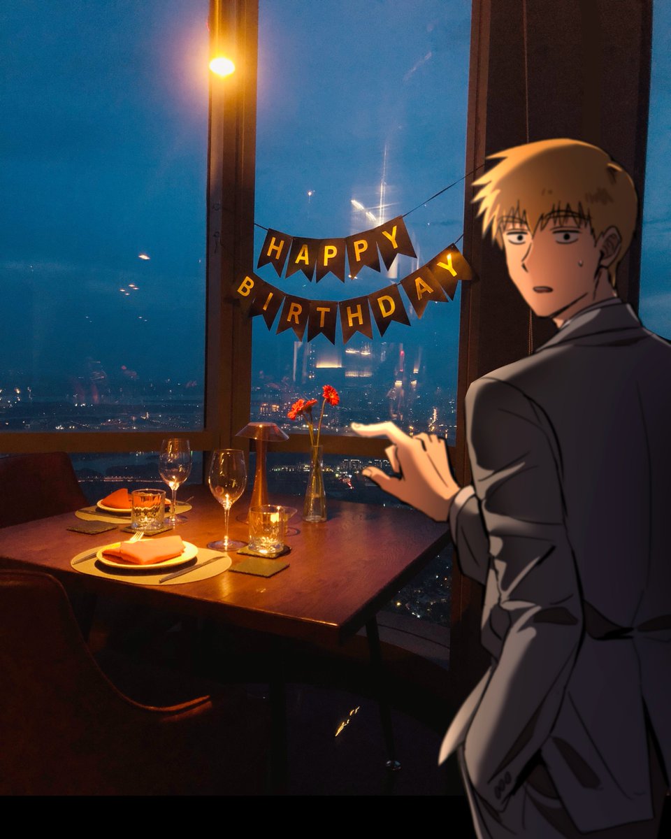 reigendream's tweet photo. #ReigenBirthday2023
#霊幻新隆生誕祭2023 
레이겐 생일날 올리려고 사진찍어뒀었는데 당일에 타임오버해서 방치하다가 이제야 그림ㅋㅋ
젠장 이딴사기꾼 뭐가이쁘다고 좋은것만 해주고싶은지 https://t.co/UCNItQNtUW