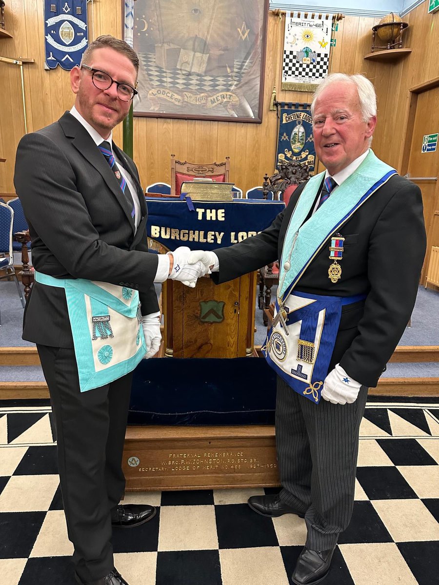 The November meeting of Burghley Lodge was held on Wednesday at Stamford Masonic Centre.
The Ceremony for the evening was the Raising of Bro. Tam DuKett.  The Worshipful Master W.Bro Ray Reid splendidly; assisted by his fantastic officers. #freemasons #freemasonry #masonic