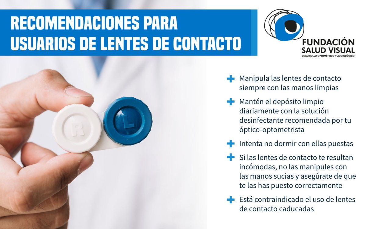 OpticaSerraiba's tweet photo. Si eres usuario de #lentesdecontacto viene bien dar un repaso a su uso.
¡Las hay con nuevos diseños!
👁 💧 👁
#lentillas #contactología
#campodevision #estética #vaho
#contactlens #eyecare #funsavi
#OpticaliaSerraiba, sus centros ópticos y auditivos en #Alcoy https://t.co/KWZTxFJIHp