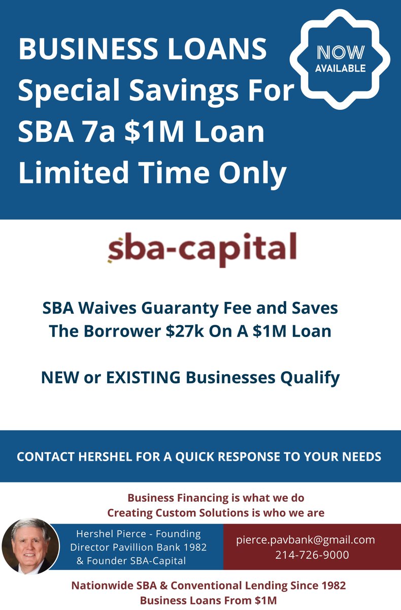 Learn How to Restructure a $7M loan cash-out $1.5M to renovate and reduce monthly debt over $20K per month: ➡ sba-capital.com/asset-rich-and…

#carwash #financing #smallbusiness #businessloans #businessfinancing #businesslending