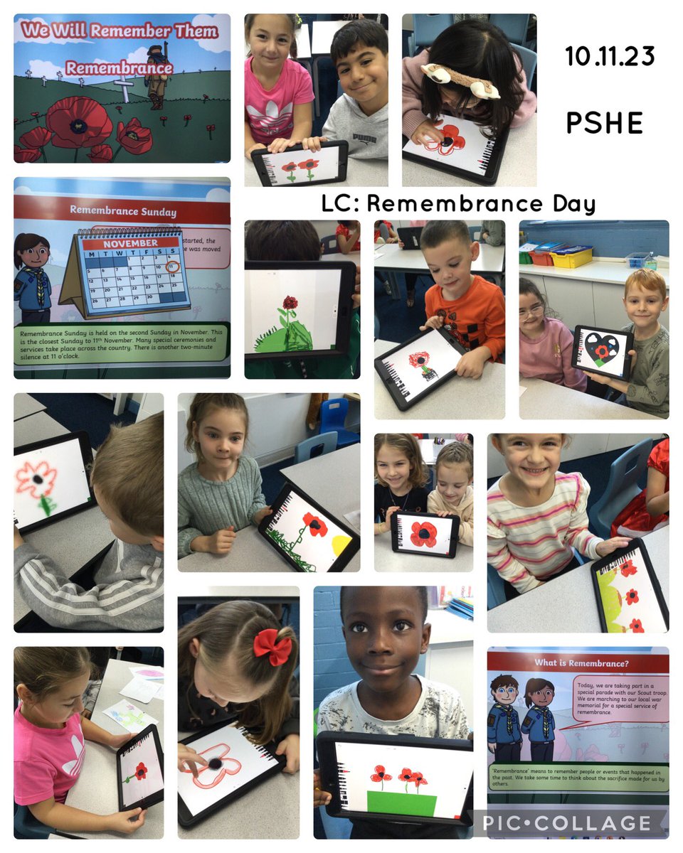 MRPAyear2B's tweet image. We learnt about why we have Remembrance Day.  We created our own poppies on iPads, using Sketch School.  #MRPALearning #MRPAcomputing #MRPAPHSE