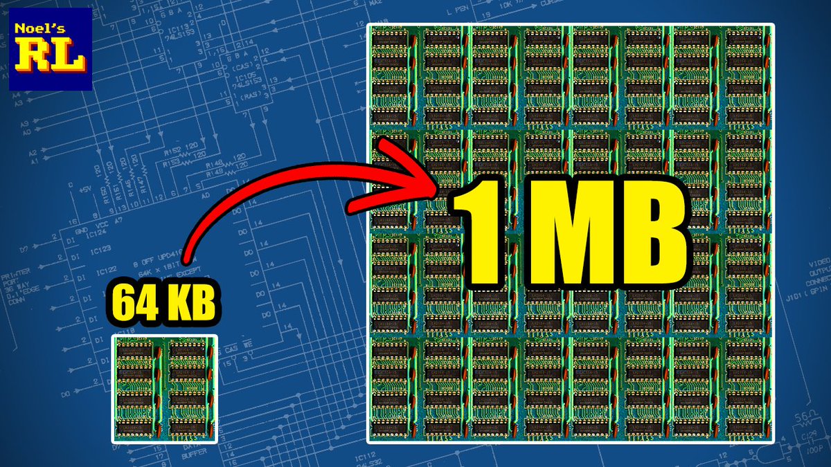 What happens when you take an 8-bit computer with 64KB and you add a whole whopping 1MB to it? Let's find out! youtu.be/YZfBL3mEcxk