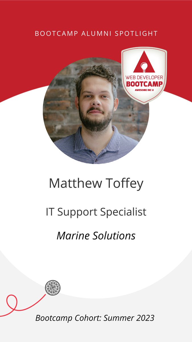 awesomeinclex's tweet image. Our amazing Bootcamp alumni have landed some seriously awesome jobs and we couldn&apos;t be prouder.

#webdeveloperbootcamp #changecareers #developerlife