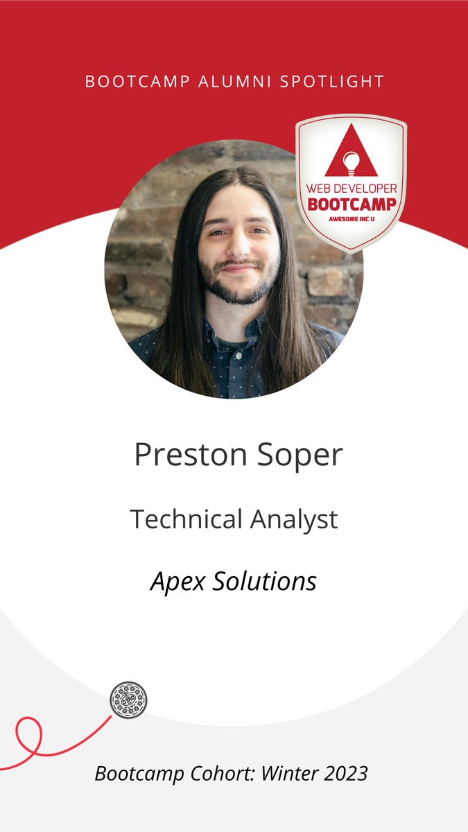 awesomeinclex's tweet image. Our amazing Bootcamp alumni have landed some seriously awesome jobs and we couldn&apos;t be prouder.

#webdeveloperbootcamp #changecareers #developerlife