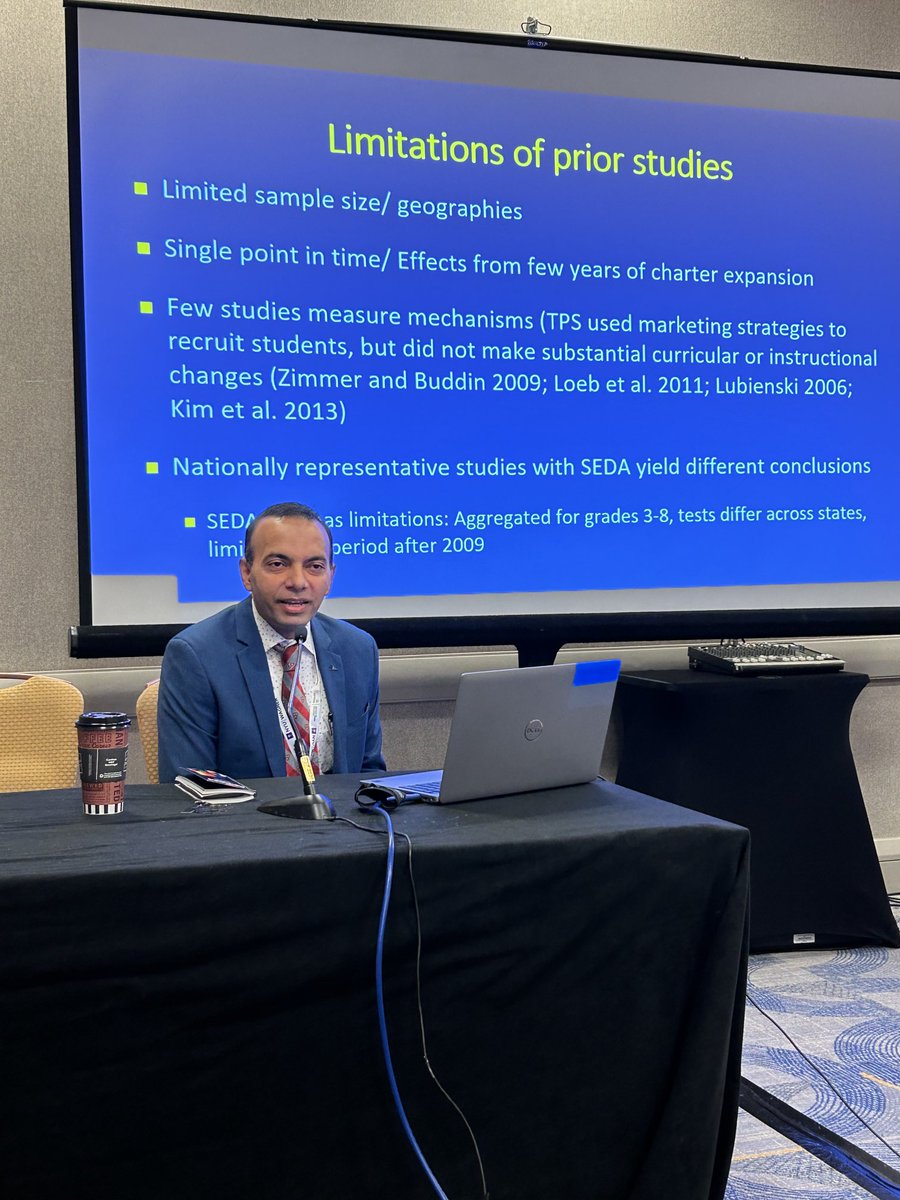 FlowTap1's tweet image. Great presentation by ⁦@ua_edreform⁩ alum Dany Shakeel on public #CharterSchool performance at #APPAM2023