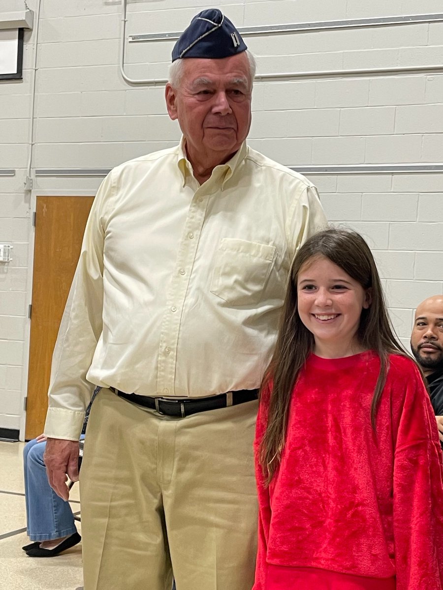 Deer Run 5th graders presented their annual Veterans Day assembly yesterday. The students did an amazing job and were so proud to honor our Veterans!