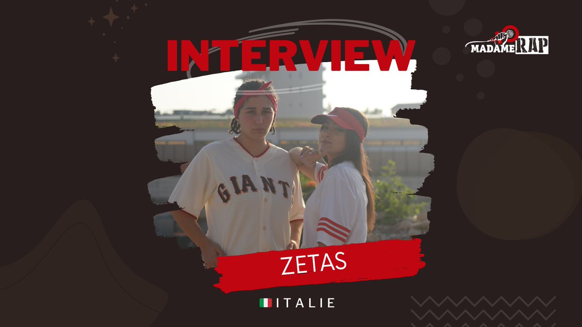 madame_rap's tweet photo. 🇪🇸👀⚡🇮🇹 Descubre nuestra entrevista con las #raperasitalianas Zetas!
➡️ https://t.co/O2HRBwRMCp
El dúo nos habla de su amor por el boom bap, de su música "100% underground" y de su álbum debut “Didattica”, producido por el beatmaker/rapero Tonico 70
#raperas #rapitaliano https://t.co/XxaiIo3ePY