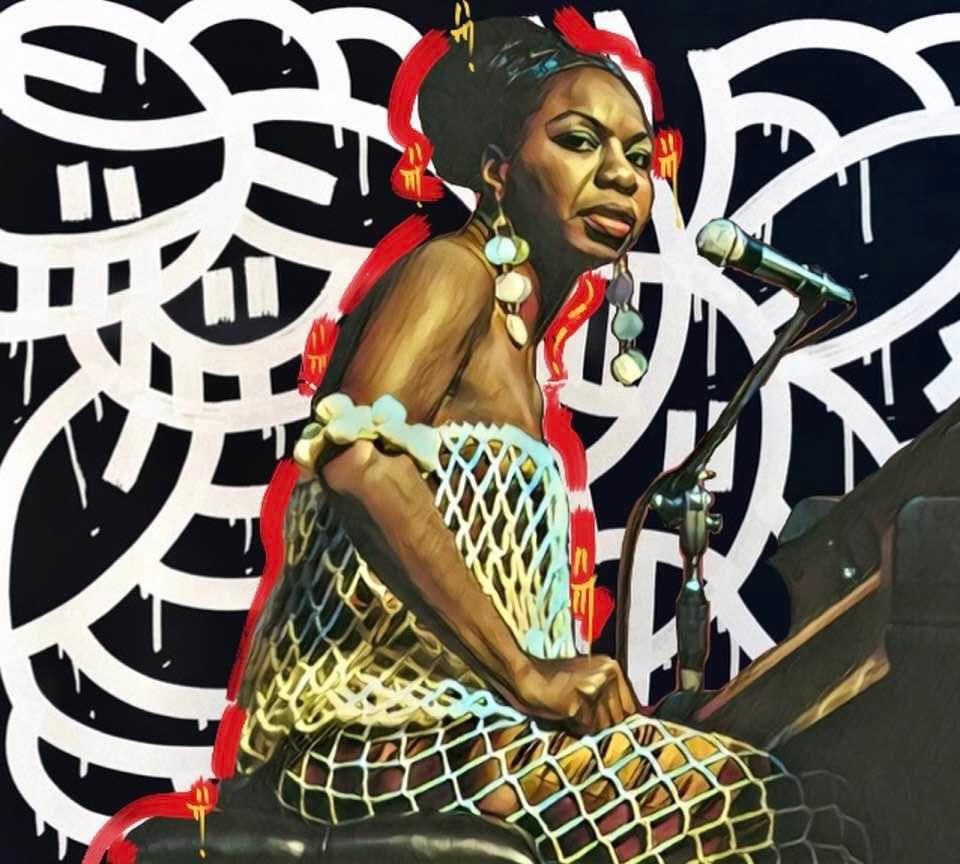 “It’s an artist’s duty to reflect the times in which we live.” - Nina Simone 🖼️✍🏾🎨🙌🏾 now available ➡️➡️ armofcasso.com/products/nina-…