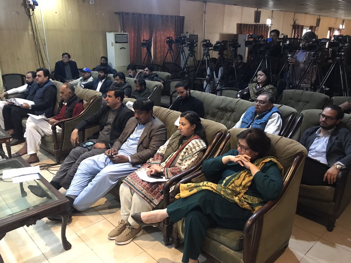 IRADAPK's tweet photo. Seminar in reference to International Day to End Impunity for Crimes against Journalists (IDEI) at the National Press Club Islamabad. @murtazasolangi, Federal Minister for Information &amp; Broadcasting chaired the session. @UnescoPakistan https://t.co/qfjRM6EnZe