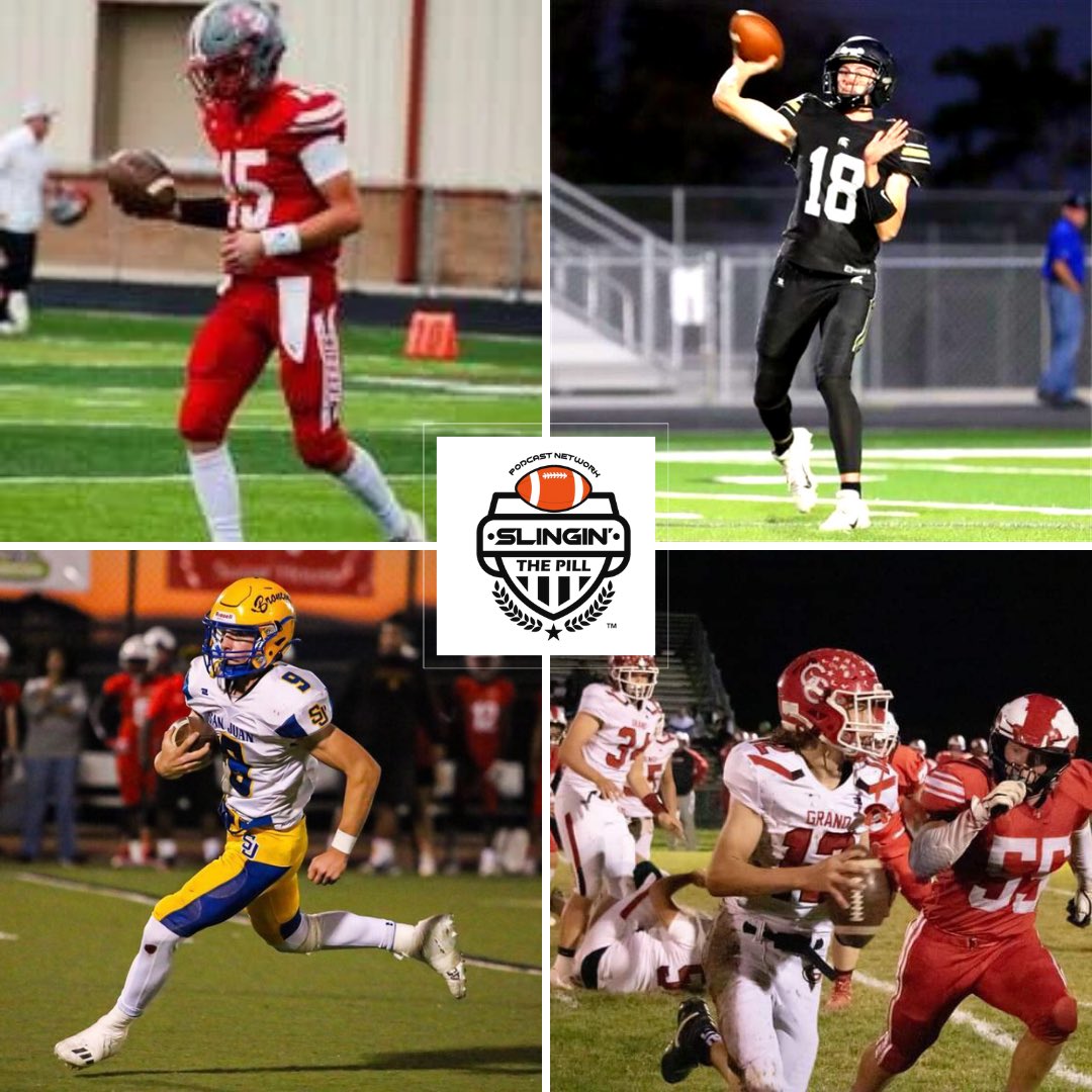 2A SOUTH QB OF THE YEAR FINALISTS 🚨🚨🚨

Hunt Robinson, Delta 
Wade Stilson, Emery
Parker Snyder, San Juan 
Austin Paris, Grand County