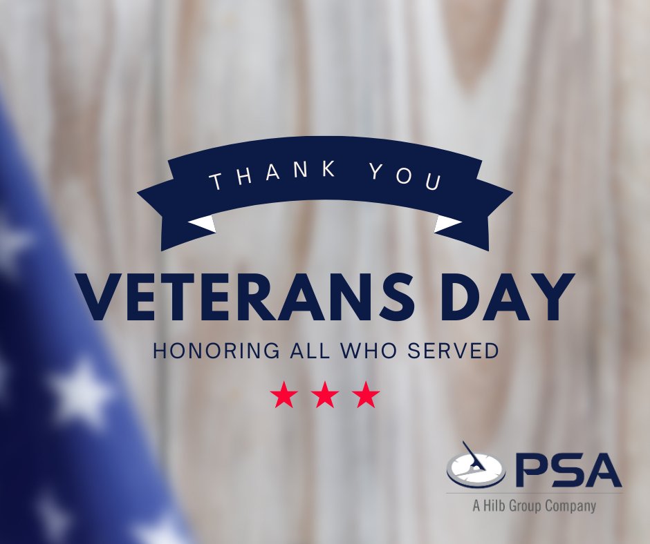 PSAFinancial's tweet image. Honoring our heroes this #VeteransDay. Thank you, #veterans, for your bravery, leadership, and your service to our country! #ThankYouForYourService
