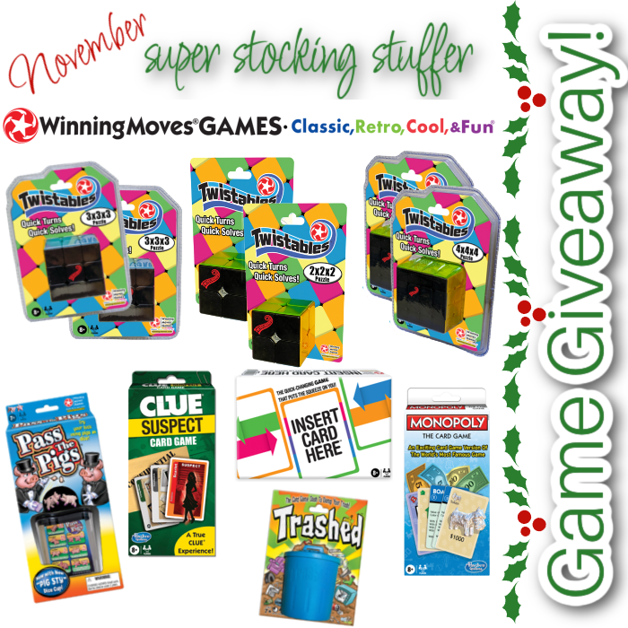 Winning Moves Games brings families together for fun during the holidays! #AD Grab a chance to win a Super Stocking Stuffer Game Prize Package! US/Ends 11.30.23 #stockingstuffers  themommyisland.blogspot.com/2023/11/this-h…