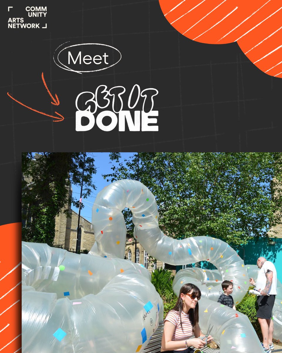Get It Done is a UK-based community arts organisation aiming to make grassroots tools for creative social change accessible to everyone since 2017, supporting community-driven projects and empowering creative changemakers.

#communityartsnetwork #arts #socialimpact #socialchange