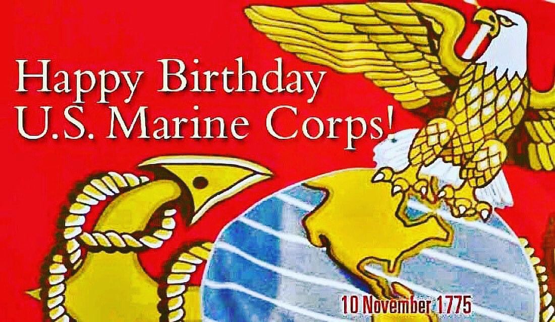 GreatWilliam's tweet photo. Happy Birthday, Marines! Semper Fi! https://t.co/0eeADlVmAM