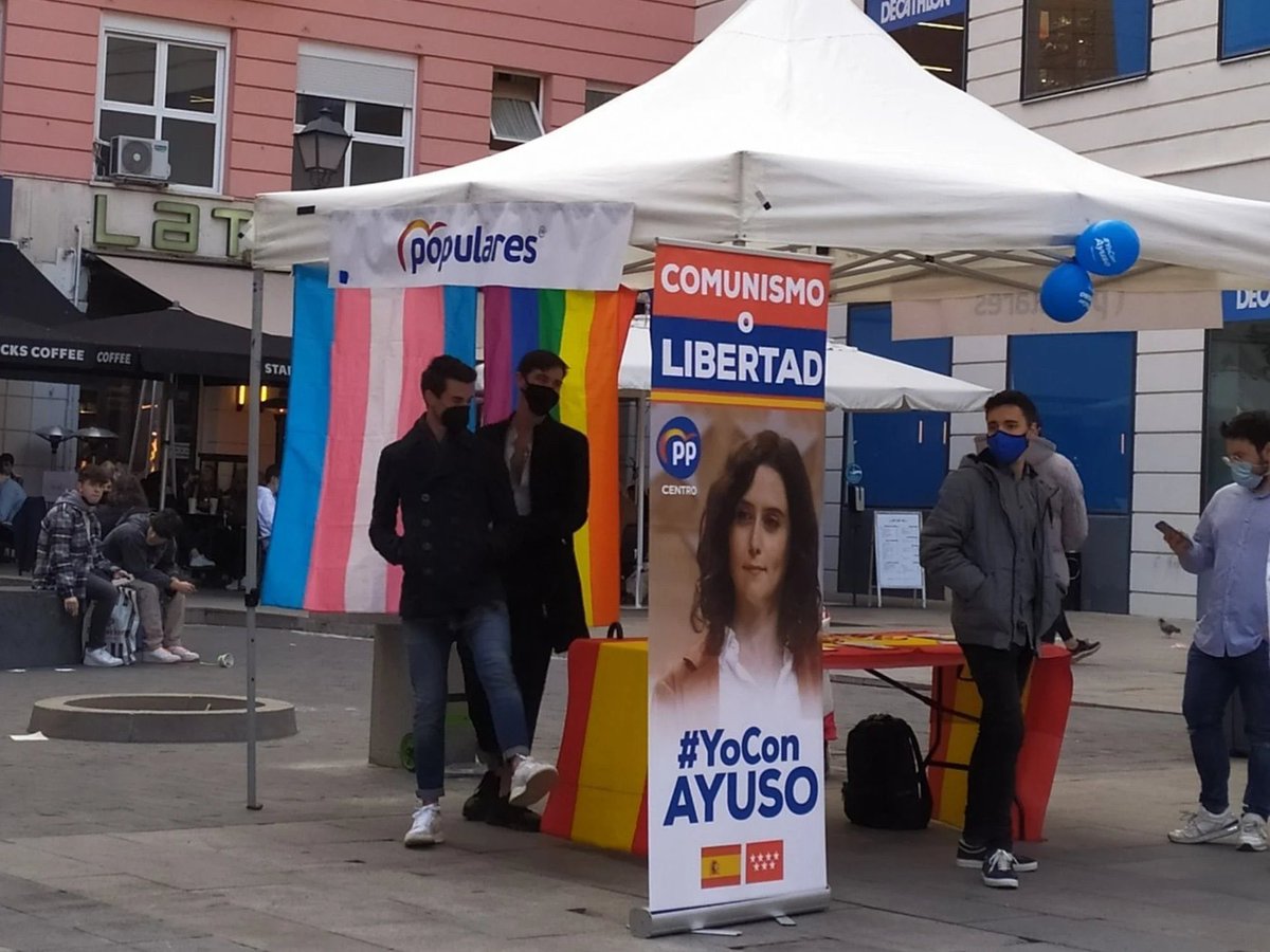 Hoy es un día ideal para mandar un saludo muy especial a todas las personas LGTBI que votaron a Ayuso.