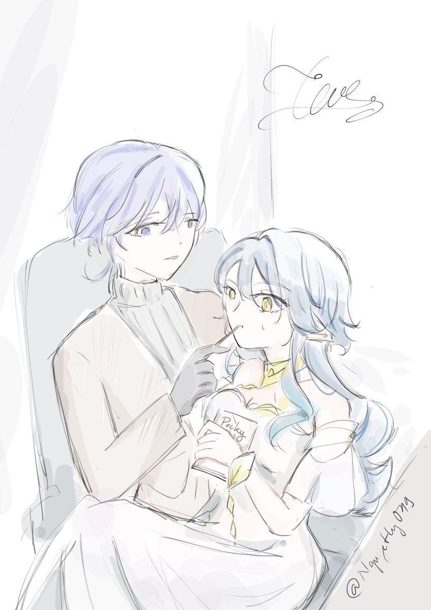 nguyetly049's tweet photo. Pocky day!!
.
.
.

#ScaraLayla #ScaraLay #WanLay #WanLayla #Layla
#Scaramouche #Wanderer https://t.co/CAxit5GFMP