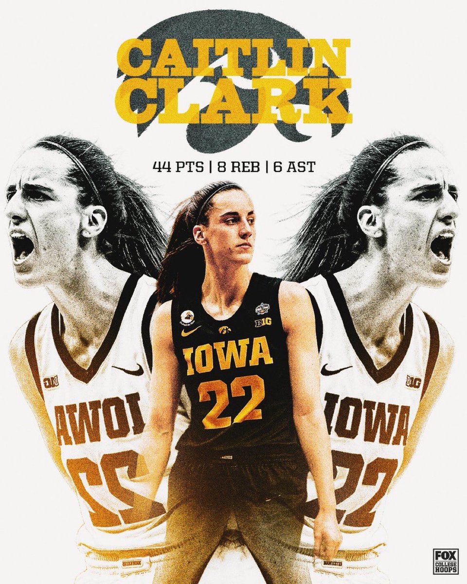 Caitlin is a FORCE! Keep making Iowa proud!