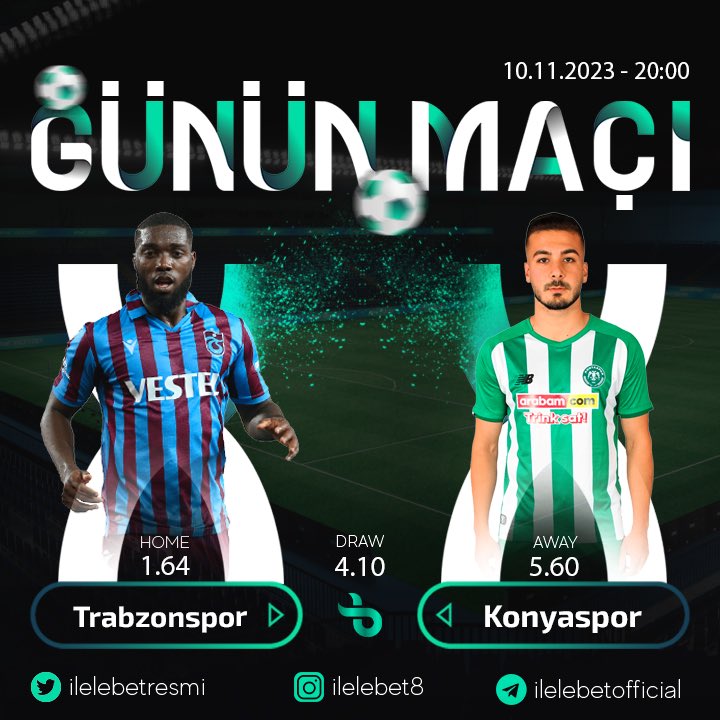 #Superlig  günün maçı 👇 

📲 Canlı olarak izleyebilirsiniz  

💸 %40 İlk yatırım bonusu! 

♻️ %30'a casino slot iade!  

🔗Güncel giriş için: bit.ly/ilelebetguncel

#Trabzonspor #Konyaspor #bahis  #gununmaci #deneme