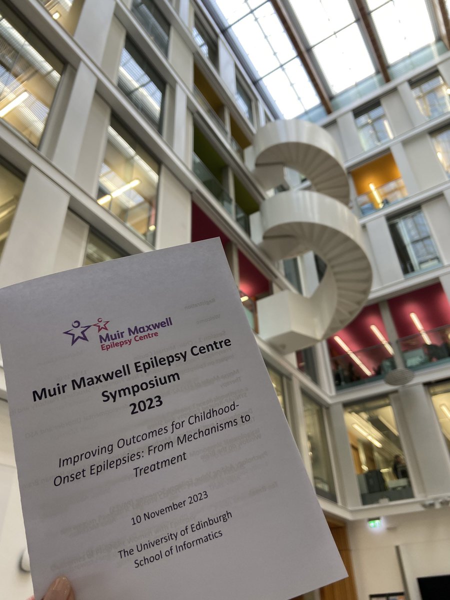 Epilepsy Research Institute (@epilepsyinst) on Twitter photo We’re delighted to be attending the <a href="/MMECEdinburgh/">Muir Maxwell Epilepsy Centre</a> symposium today at <a href="/EdinburghUni/">The University of Edinburgh</a>, hearing from <a href="/epilepsyinst/">Epilepsy Research Institute</a> funded researchers. Chief Executive <a href="/maxinesmeaton/">Maxine Smeaton</a> and Director of Research Partnerships <a href="/caoimhebennett/">Caoimhe Twohig-Bennett</a> will be speaking about the #EpilepsyResearchInstitute later on. We’re delighted to be attending the <a href="/MMECEdinburgh/">Muir Maxwell Epilepsy Centre</a> symposium today at <a href="/EdinburghUni/">The University of Edinburgh</a>, hearing from <a href="/epilepsyinst/">Epilepsy Research Institute</a> funded researchers. Chief Executive <a href="/maxinesmeaton/">Maxine Smeaton</a> and Director of Research Partnerships <a href="/caoimhebennett/">Caoimhe Twohig-Bennett</a> will be speaking about the #EpilepsyResearchInstitute later on.