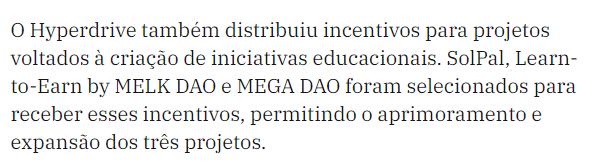 melkdao's tweet photo. [EN] Exciting news! We're featured in Exame magazine after our @solana  Hyperdrive Hackathon grant win! 

[PT] Notícia boa! Estamos na Exame após ganhar um grant no Hackathon @solana Hyperdrive! 

https://t.co/5Npf8ecH1g https://t.co/zBR8PwK1u7