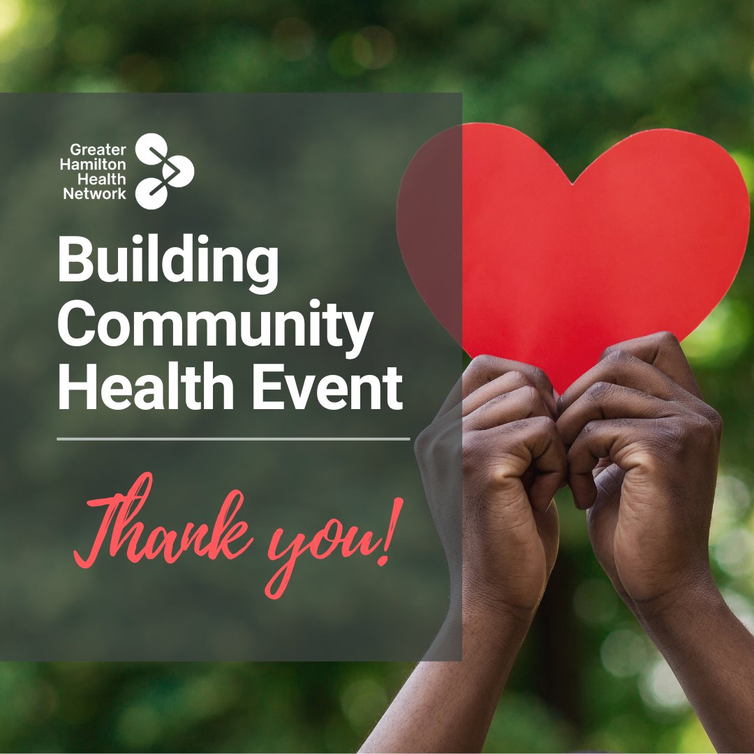 The GHHN would like to thank all who attended our Building Community Health Event this past Wednesday. Congratulations to the GHHN Leadership Award Winner, Dr Tammy Packer, and GHHN Patient, Family CarePartner Leadership Winner, Anita Gombos Hill! (1/2)