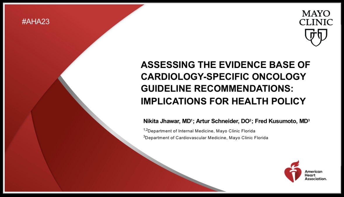Looking forward to presenting my research at the rapid fire oral abstract session today (room 102AB from 1:45-3 pm) at #AHA2023!