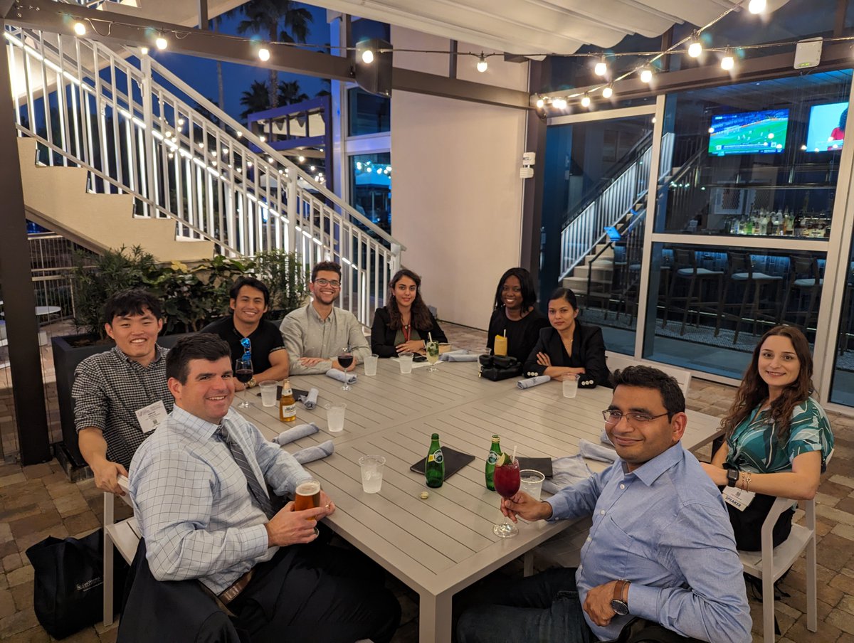 CWRU Chemical and Biomolecular Engineering (@cwru_chbe) on Twitter photo A successful #AIChE2023 wraps up!
Just a few of the highlights include our #PhD student brewing team winning most efficient brew, <a href="/Duval_Lab/">Christine Duval</a> starting as Chair for Area 2D, <a href="/wirthlab/">Chris Wirth</a> starting as Chair of Area 1C, and a wonderful <a href="/CaseAlumniAssoc/">Case Alumni Assoc</a> reception! <a href="/CaseEngineer/">CWRU Engineering</a> <a href="/theNAEng/">National Academy of Engineering</a> A successful #AIChE2023 wraps up!
Just a few of the highlights include our #PhD student brewing team winning most efficient brew, <a href="/Duval_Lab/">Christine Duval</a> starting as Chair for Area 2D, <a href="/wirthlab/">Chris Wirth</a> starting as Chair of Area 1C, and a wonderful <a href="/CaseAlumniAssoc/">Case Alumni Assoc</a> reception! <a href="/CaseEngineer/">CWRU Engineering</a> <a href="/theNAEng/">National Academy of Engineering</a>