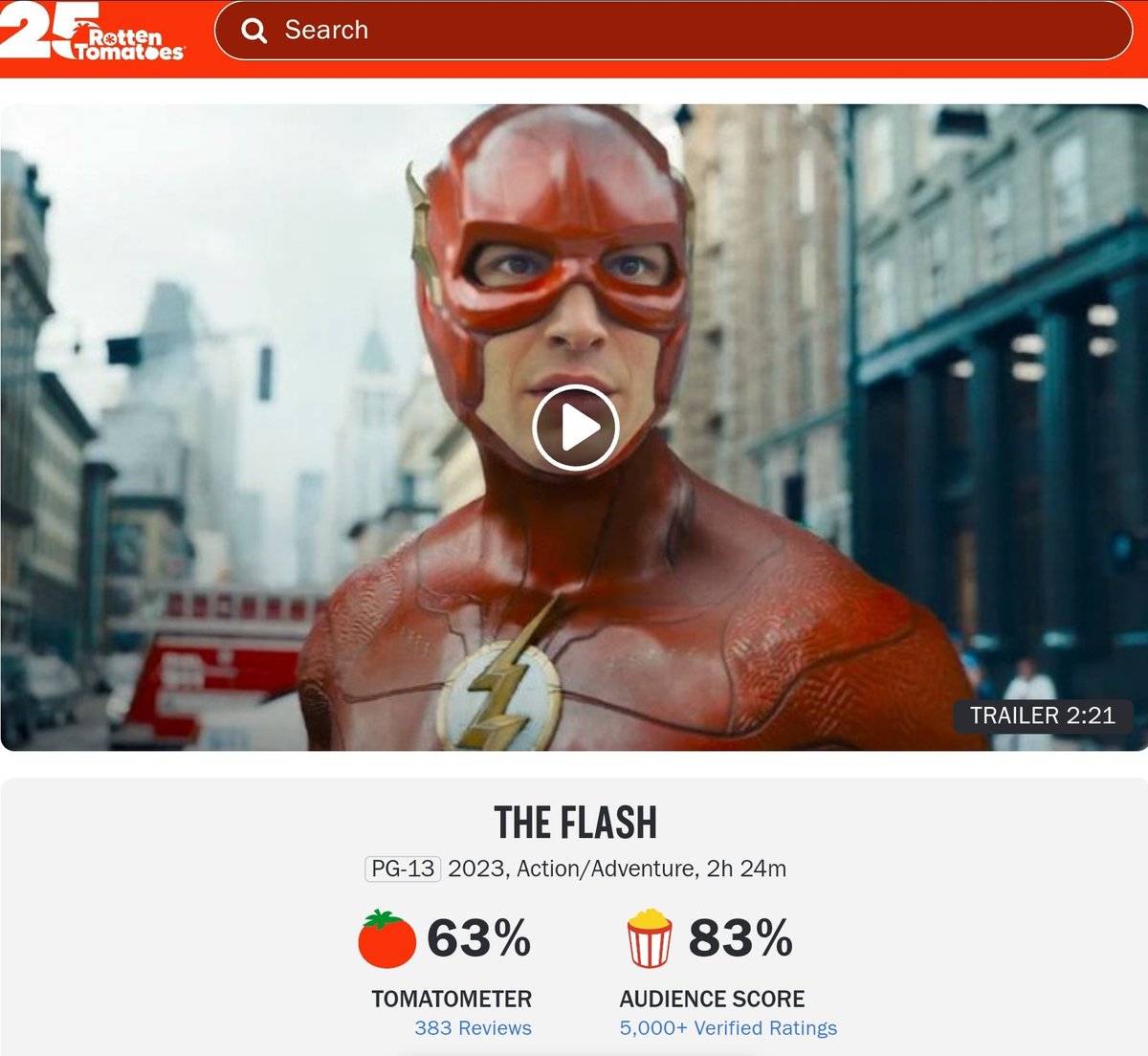 The Flash - Rotten Tomatoes