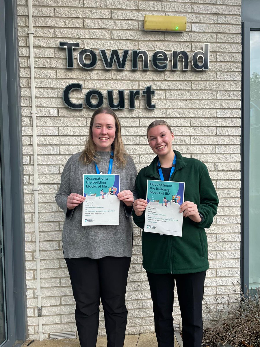 On Tuesday of #OTWeek23 Abi (OT) &amp; Evie (student) hosted a lunch and learn for the Specialist Treatment &amp; Recovery Service talking about meaningful occupations outside of work <a href="/HumberNHSFT/">Humber Teaching NHS Foundation Trust</a> Amazing what we learnt about each other simply by starting a conversation about occupation!