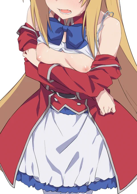 NSFWらくがき。リクエスト頂いた、ひきこまり吸血姫の悶々 テラコマリ・ガンデスブラッド。 