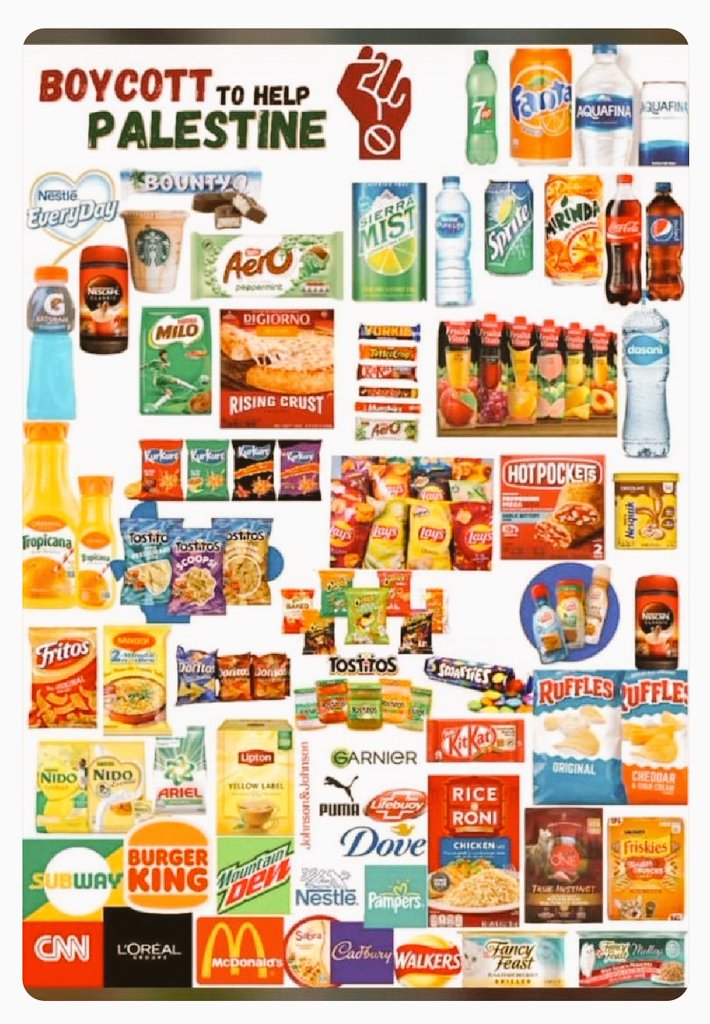 Please boycott terrorist isreali products.