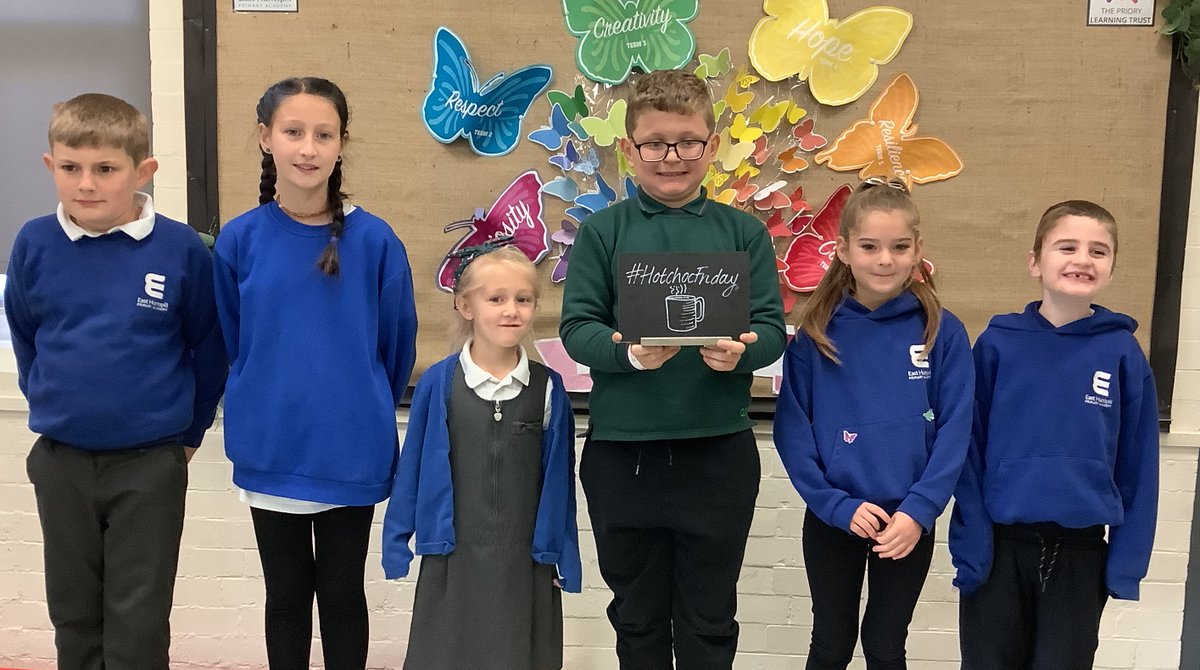 TheHuntspills's tweet photo. Please join us in celebrating this week's Learning Champions for their continuous hard work & enthusiasm in class. Also to our #Hotchoc pupils for being recognised for making great choices & going over & above! βοΈβ¨
Well done allππ
#teamTHPA #greatwork #proudofyou https://t.co/US0xEWDnIf