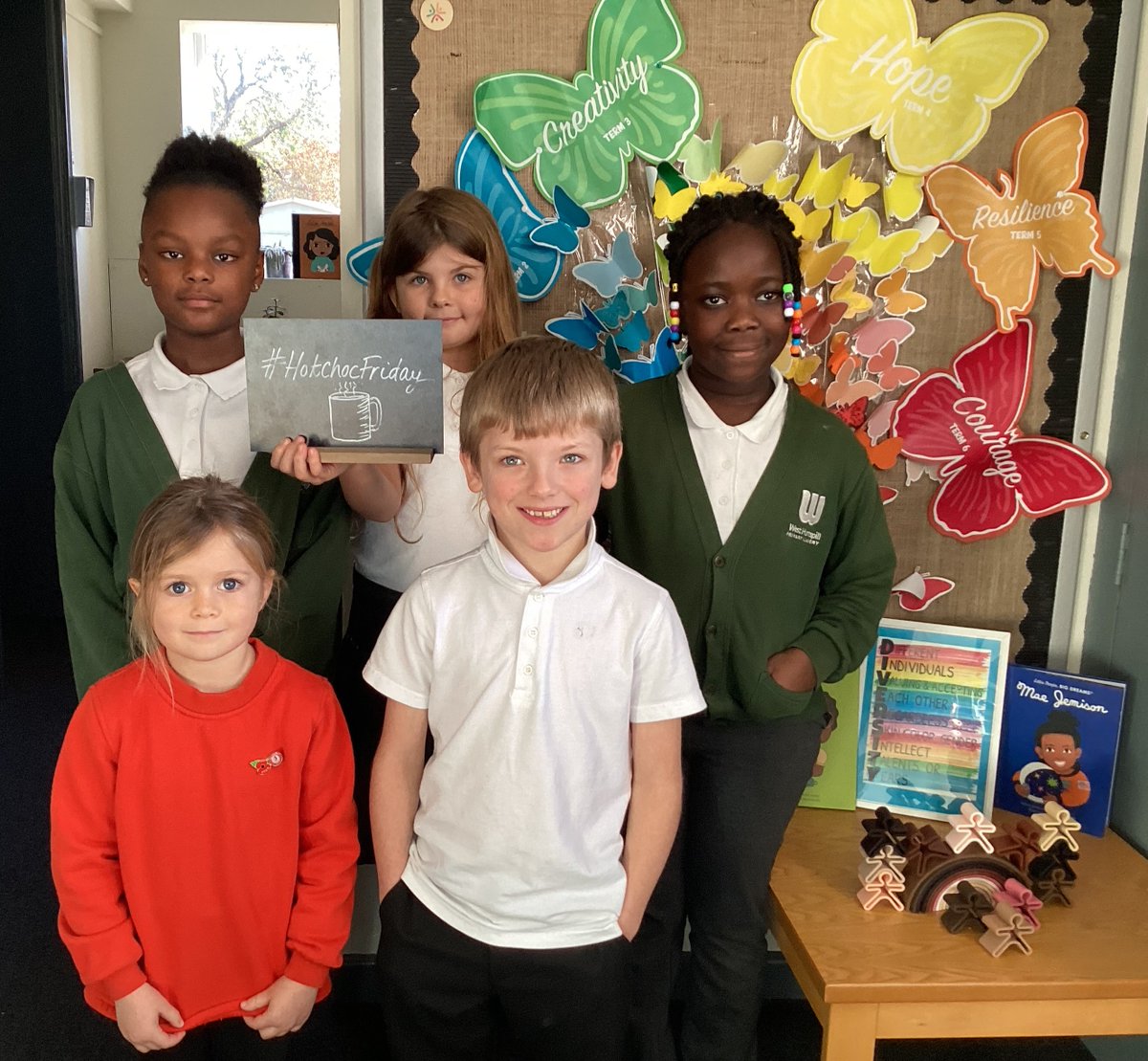 TheHuntspills's tweet photo. Please join us in celebrating this week's Learning Champions for their continuous hard work & enthusiasm in class. Also to our #Hotchoc pupils for being recognised for making great choices & going over & above! βοΈβ¨
Well done allππ
#teamTHPA #greatwork #proudofyou https://t.co/US0xEWDnIf