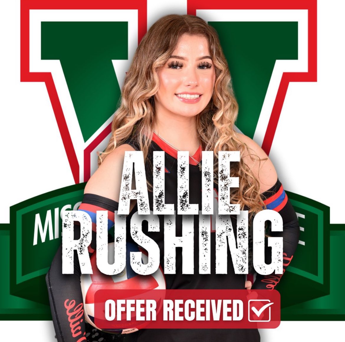 Blessed to receive my first official offer from <a href="/ValleyStateVB/">Valley State Volleyball</a> !