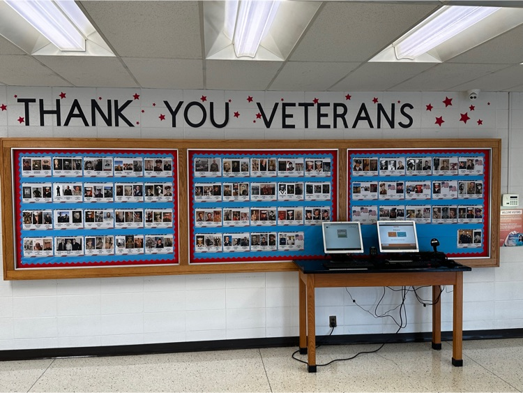 AdamsMSBulldogs's tweet photo. Adams Middle School honoring our Veterans who sacrificed their lives to give us the freedoms we enjoy today. These individuals being honored are all relatives of our students and staff at Adams. #VeteransDay #Heros https://t.co/EKQbQbjnJa