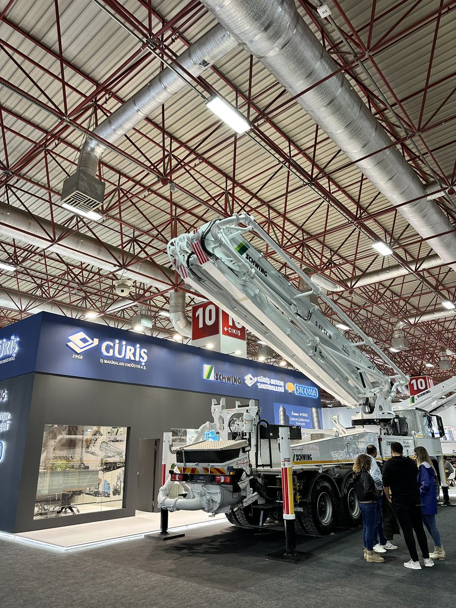 HasmanBeton's tweet photo. Türkiye Hazır Beton Birliği öncülüğünde devam eden Beton 2023 Hazır Beton Fuarı ve Kongresine firmamızda katılım sağladı. @THBB @IstFuarMerkezi 

#fuar
#istanbulfuarmerkezi
#beton2023 https://t.co/ospg7bkDxd