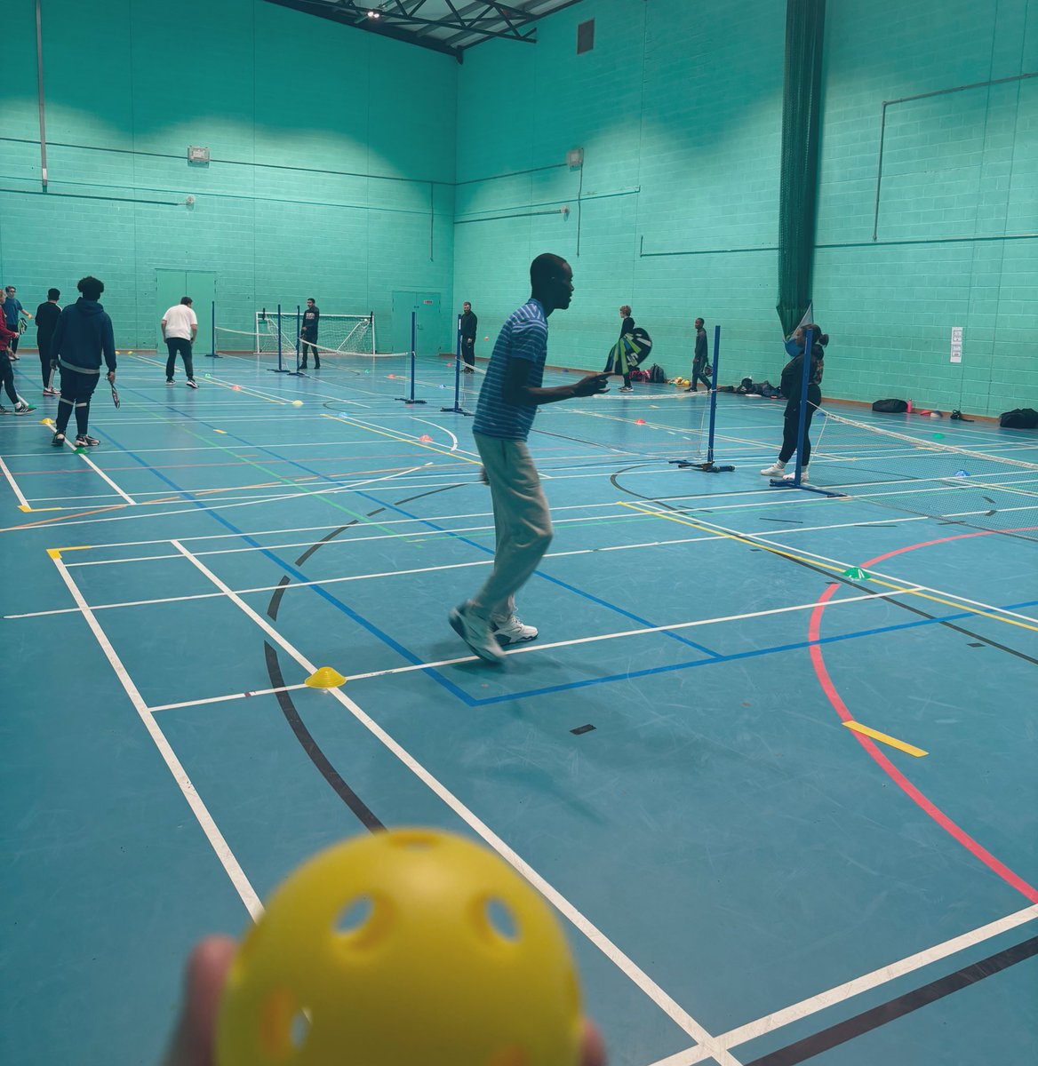 Robert Lindsay (@robianlindsay) on Twitter photo Welcome to #pickleball. Fantastic fun with the students today @bedfordcollege thanks to <a href="/boroughsports/">BoroughCouncilSports</a> <a href="/BeActiveBeds/">Be Active Beds</a> and <a href="/Sport_England/">Sport England</a> #InspiredYoungLives project.
Learning new activities and working together. Great feedback after week 1.
Fastest growing sport in the USA🇺🇸 🥒 Welcome to #pickleball. Fantastic fun with the students today @bedfordcollege thanks to <a href="/boroughsports/">BoroughCouncilSports</a> <a href="/BeActiveBeds/">Be Active Beds</a> and <a href="/Sport_England/">Sport England</a> #InspiredYoungLives project.
Learning new activities and working together. Great feedback after week 1.
Fastest growing sport in the USA🇺🇸 🥒