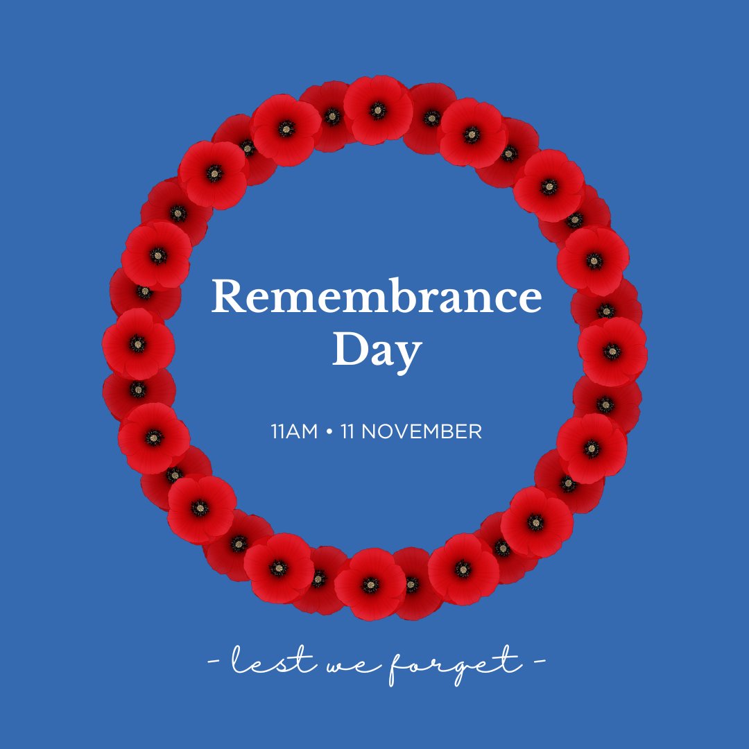 On the 11th hour, of the 11th day, of the 11th month.

Let us remember all those that have fallen. Past, present and future.

#remembranceday