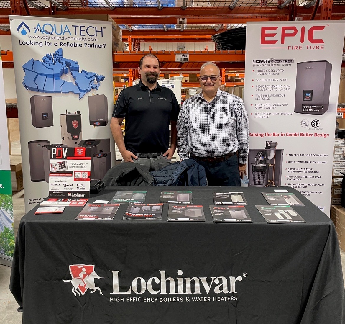 Aquatechcan's tweet photo. Proud  representatives for Lochinvar®brand boilers and water heaters here at  Aqua-Tech Sales and Marketing Inc. master distributor for all of Canada (except Quebec). 
Contact us at: 
info@aquatech-canada.com or
905-631-5815 https://t.co/JSL36F6pRK