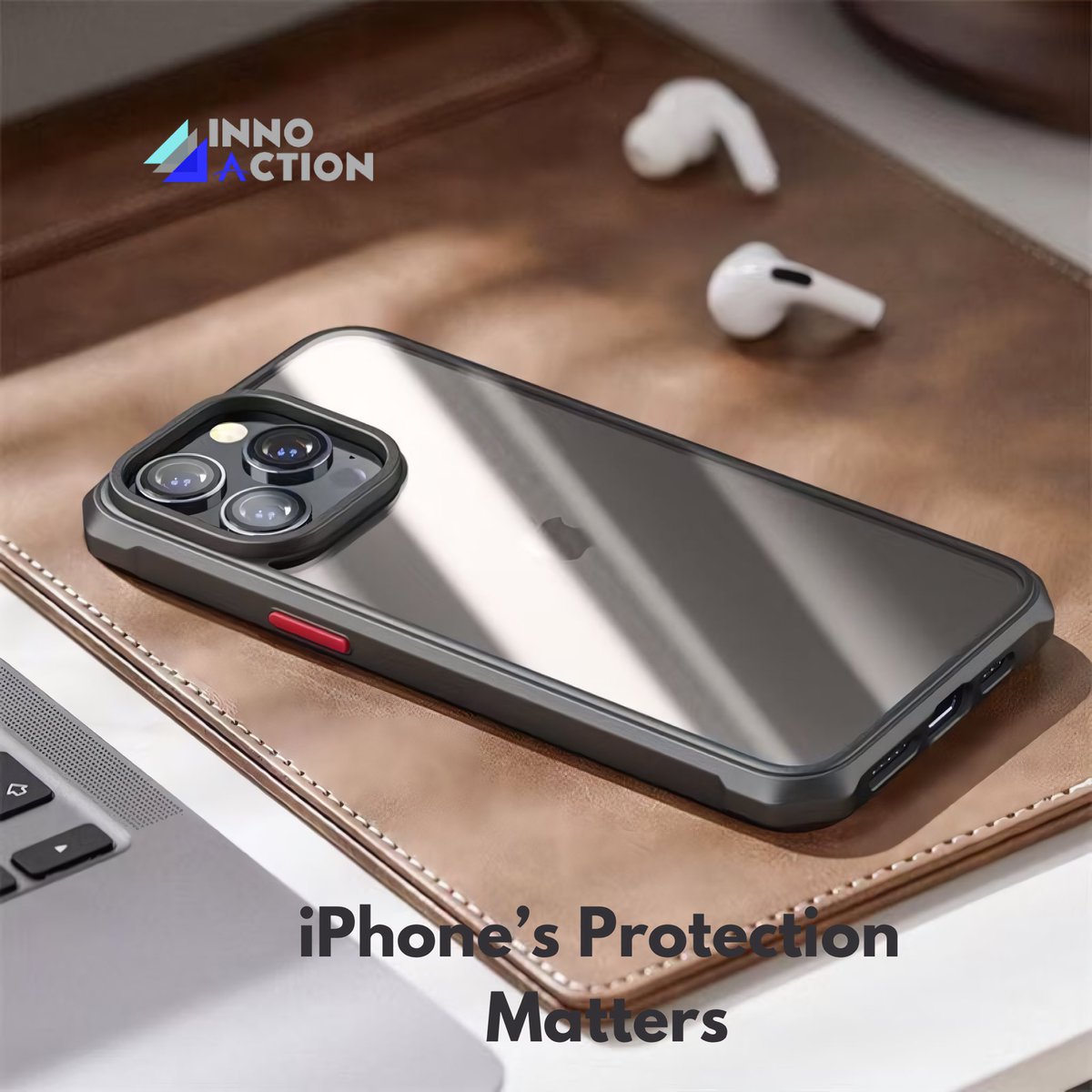 InnoActionTech's tweet image. "📱 Elevate the tech experience! 🚀 Join us in championing the cause of iPhone protection. The cases are not just gadgets; they're guardians of memories and creativity. Let's bridge innovation with durability. 💪 #iPhoneProtection #TechEnthusiasts #InnovationGuardians"