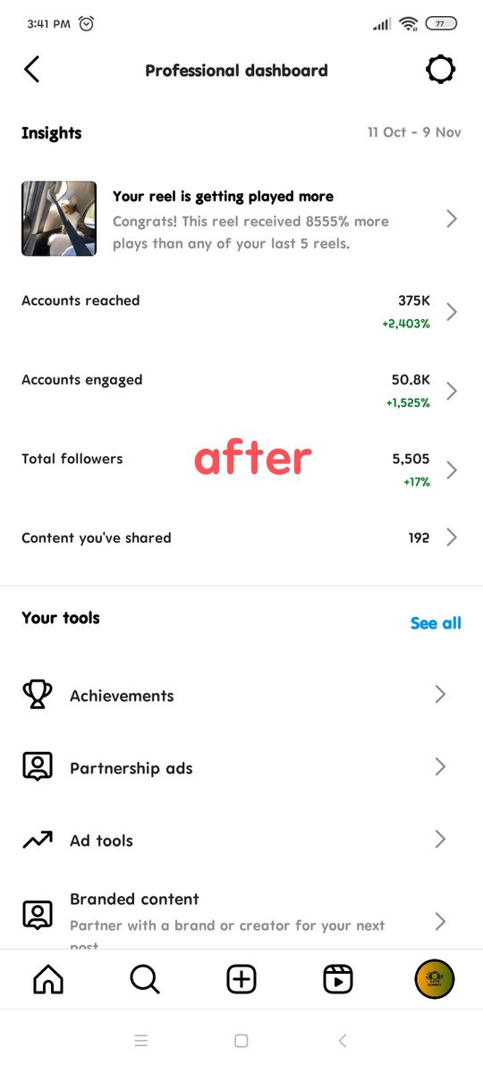 Before and after Instagram account growth 📈

.
.
#freelance #USA #UnitedStates #medias #InstagramDayTH2023 #Tranding #loveusa #Growth #TwitteroweKsiazkary