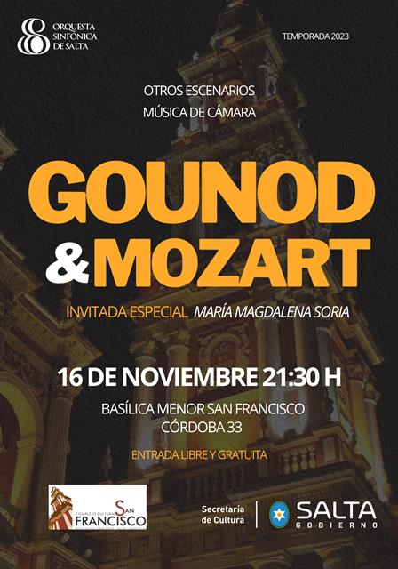 Anticipamos nuestro concierto del jueves 16, 21,30 hs. en la Iglesia San Francisco. Los esperamos!!!