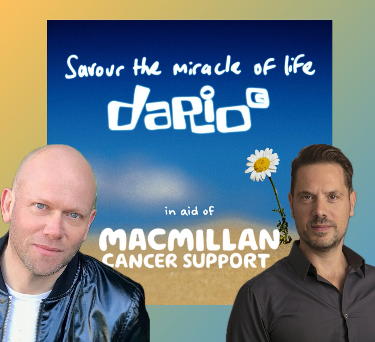 Hear the story of <a href="/dariogofficial/">Dario G</a> From #Sunchyme to #SavourTheMiracleOfLife, Sunday night from 10pm on #LocalBBC Radio. Paul Spencer joins me to talk about his career and his own devastating cancer diagnosis that lead to his new single &amp; donating all proceeds to <a href="/macmillancancer/">Macmillan Cancer Support</a>