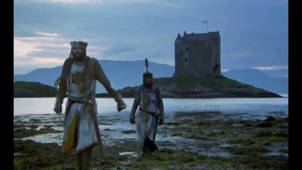 Q: Which castle is this? A: Castle Stalker on Loch Laich on Scotland's west coast. The Monty Python team thought it the ideal 'Castle Aaaaarrrrggghh' for The Holy Grail. Have a go at our Big Film & Trivia Quiz in our December issue!