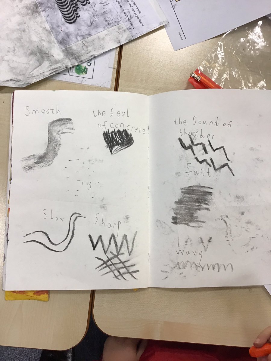 MaryvaleBham2's tweet photo. Year 2 are experimenting with lines and texture using a range of drawing materials https://t.co/k6Q2V1JbHQ
